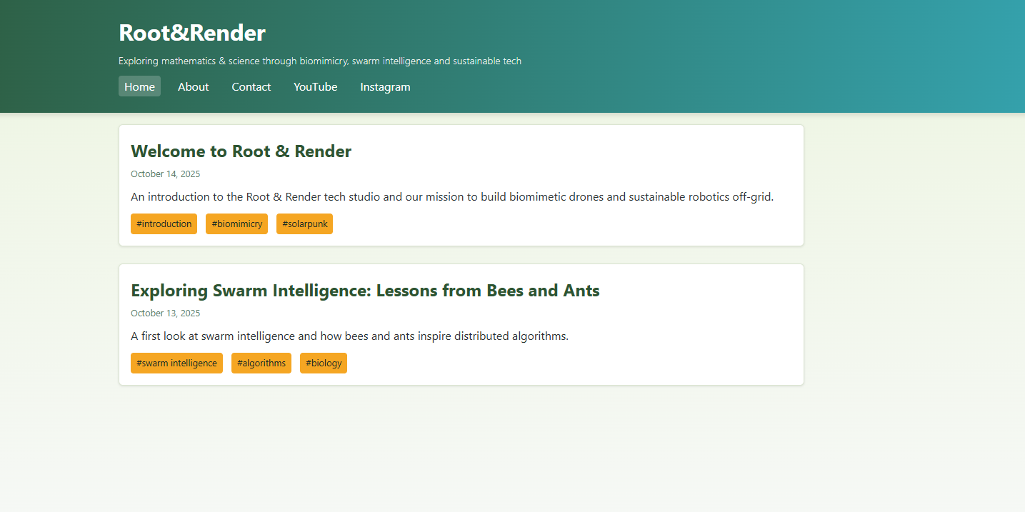 Custom blog preview